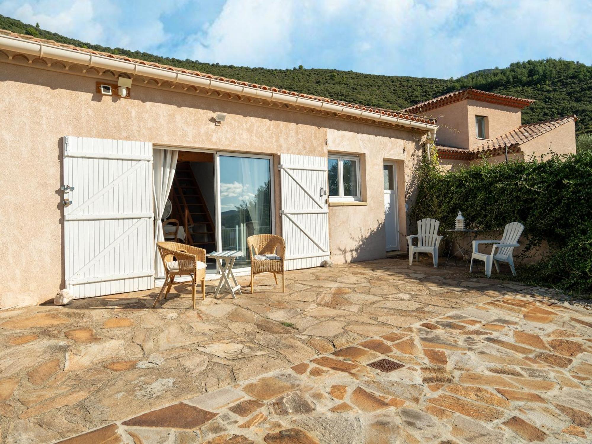 House In The South Of France With Private Pool Villa Roquebrun ภายนอก รูปภาพ