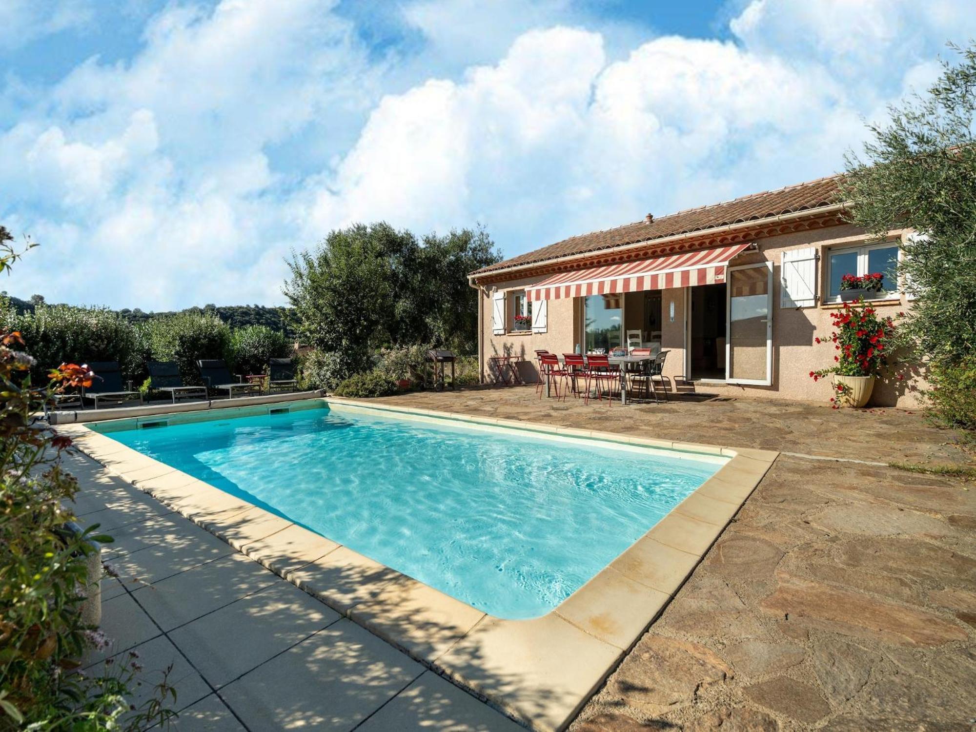 House In The South Of France With Private Pool Villa Roquebrun ภายนอก รูปภาพ